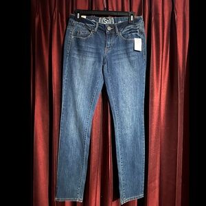 NEW DARK BLUE SKINNY JEANS SIZE 5